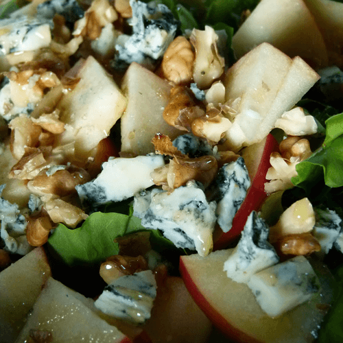 Insalata di pollo gorgonzola e noci
